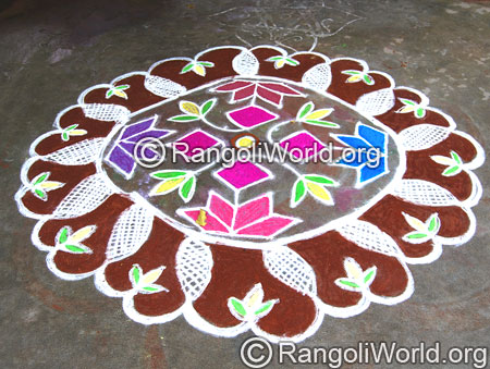 Flower Rangoli